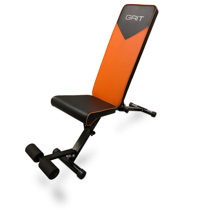 Orange Adjustable Workout Bench Grit Elite Gear Big Photo Orange Adjustable Workout Bench Grit Elite Gear Big Photo