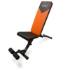 Orange Adjustable Workout Bench Grit Elite Gear Product Photo Orange Adjustable Workout Bench Grit Elite Gear Product Photo