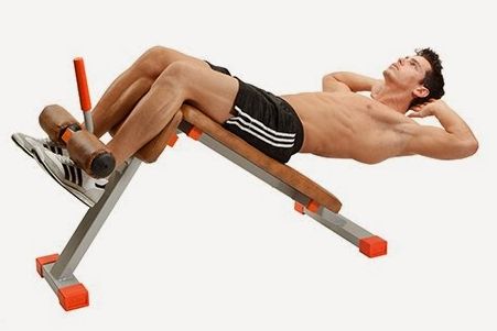 Incline Bench Body Lifts